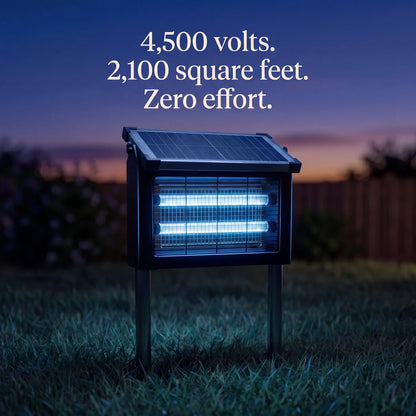 GlowTrap Solar Bug Zapper