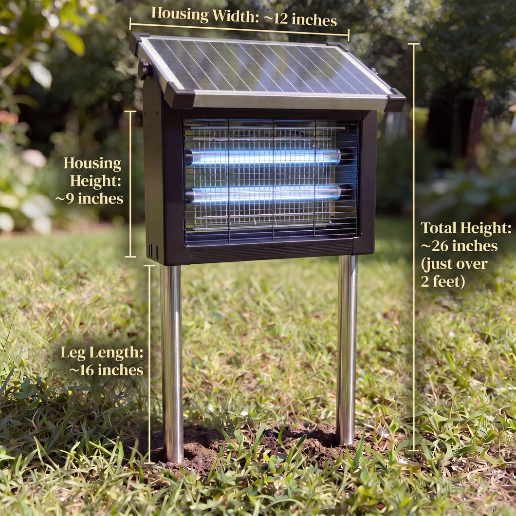 GlowTrap Solar Bug Zapper