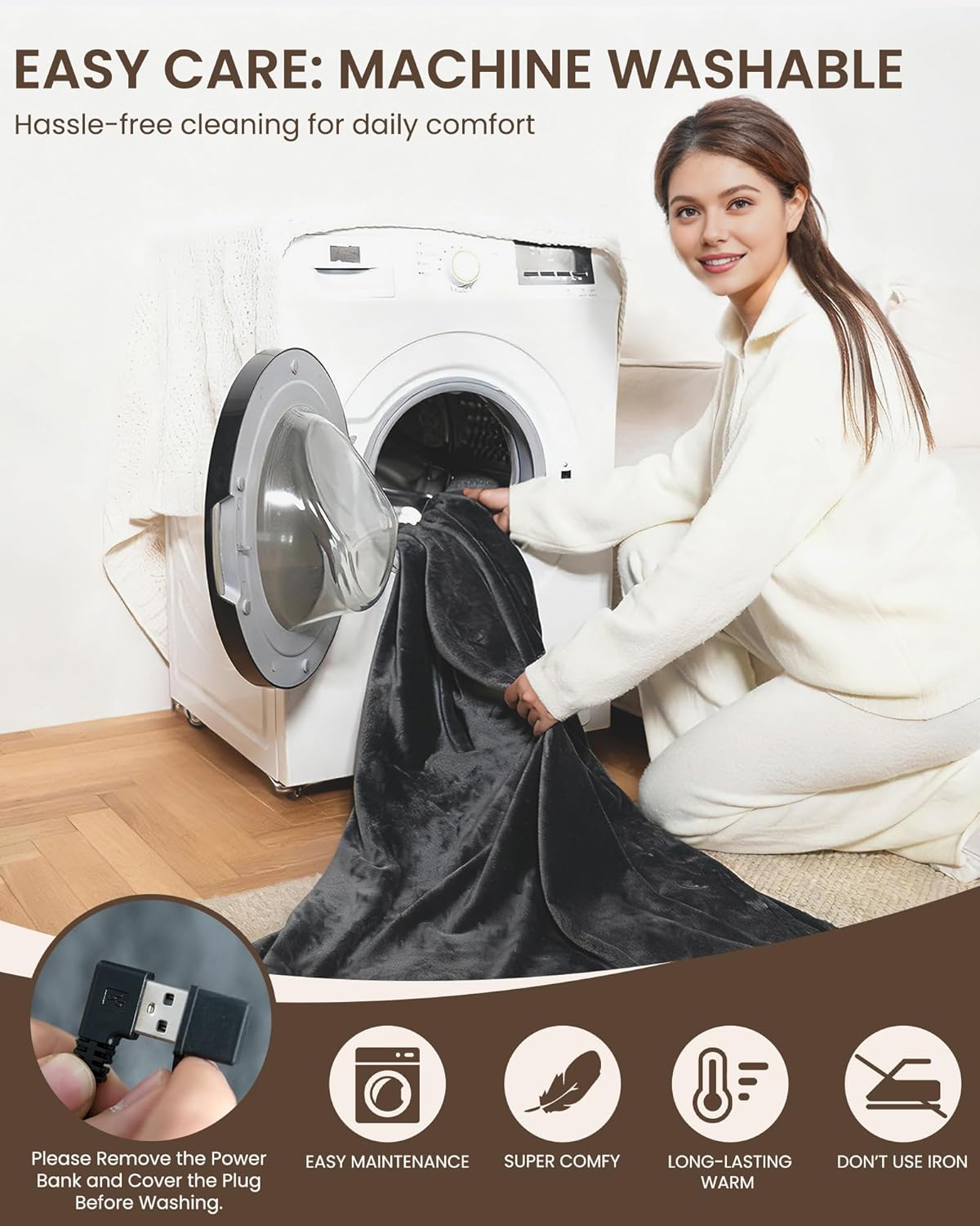 Snuggy Heated Blanket