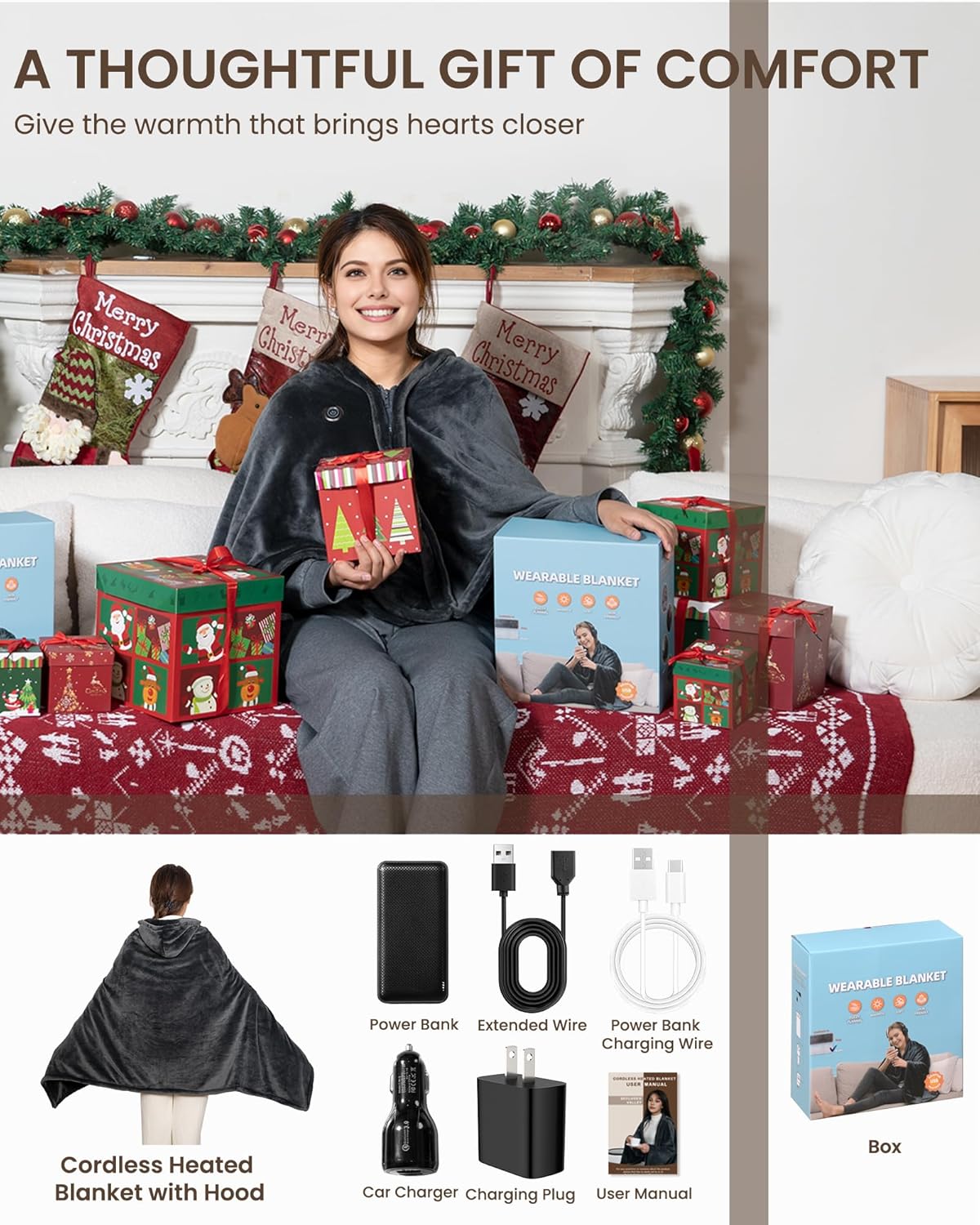 Snuggy Heated Blanket