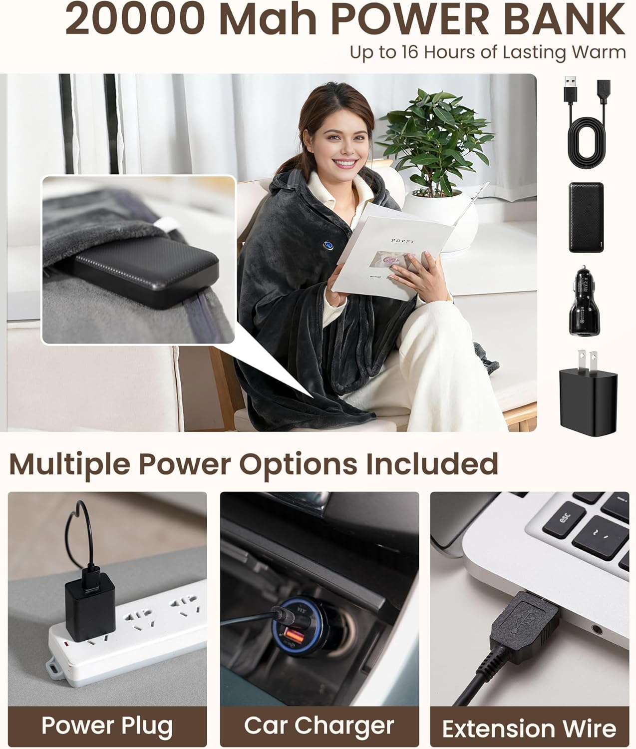 Snuggy Heated Blanket