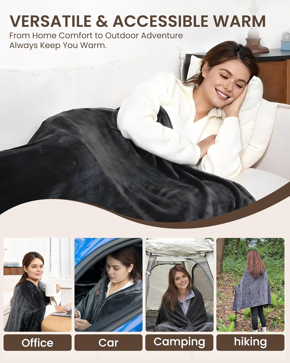 Snuggy Heated Blanket