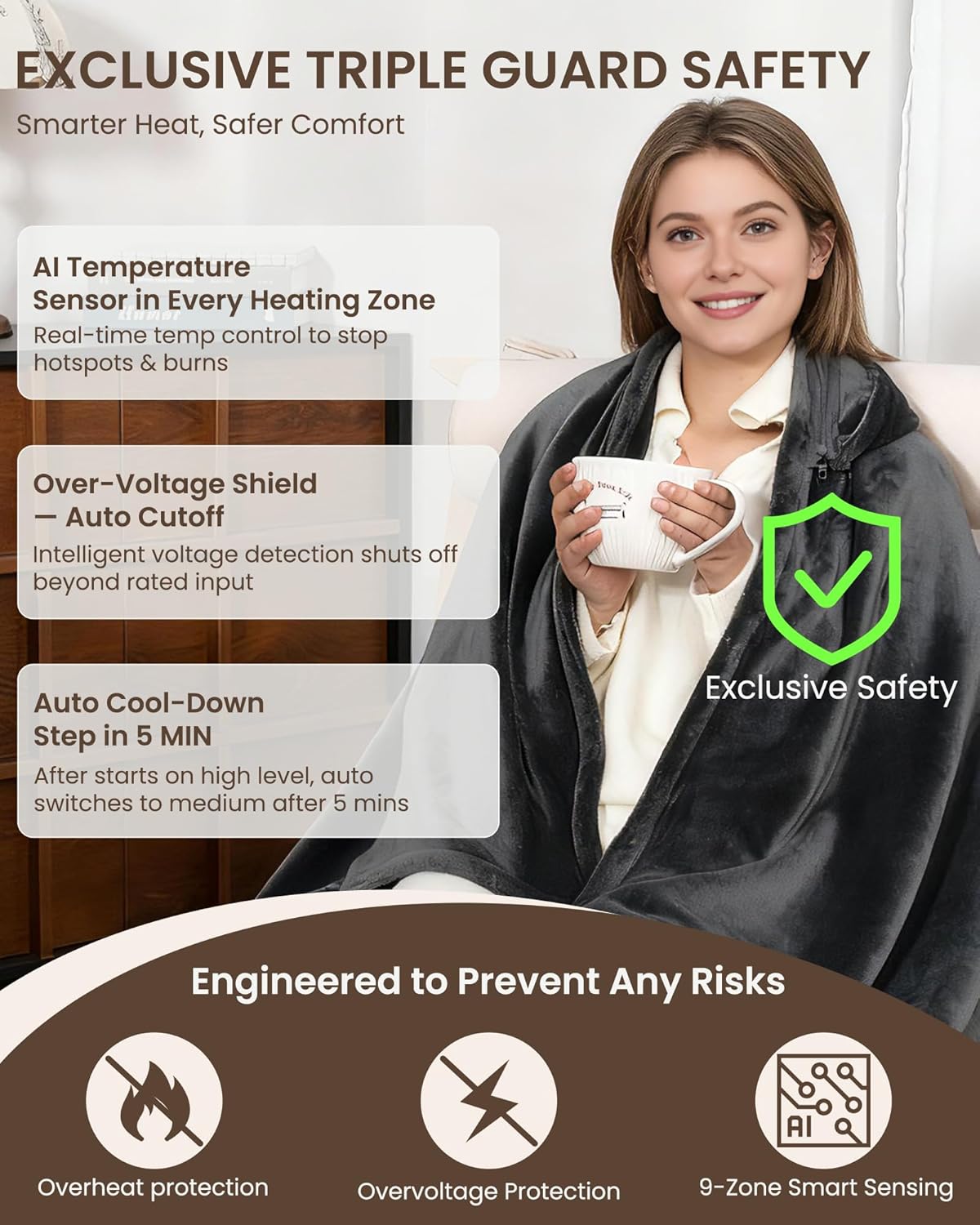 Snuggy Heated Blanket